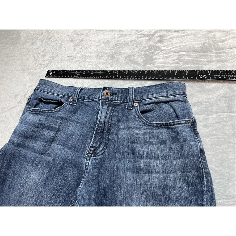 Lucky Brand Jeans Men's 34x31 (Tag 34x32) Blue 221 Original Straight Denim
